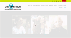 Desktop Screenshot of chemowarrior.org